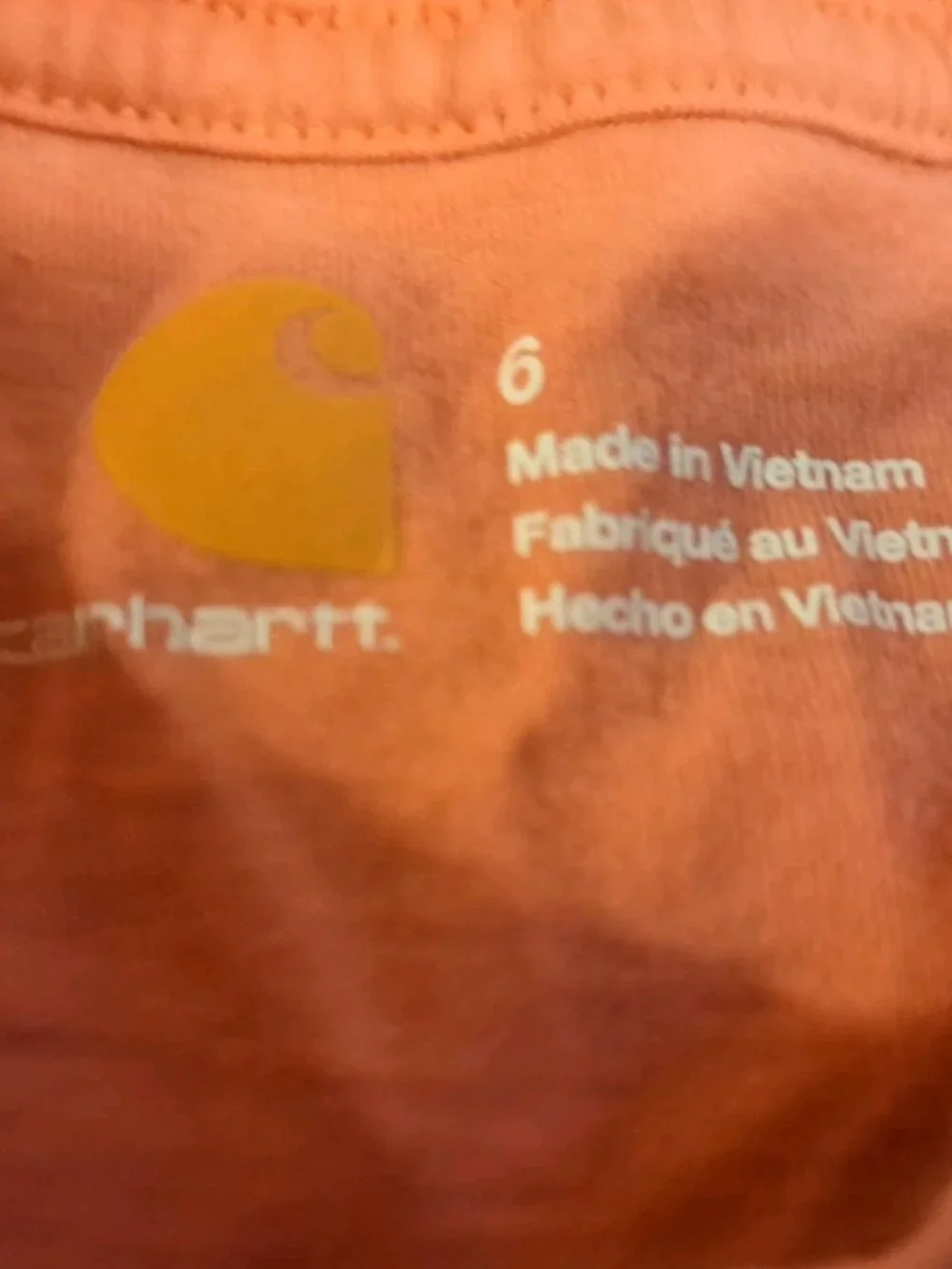 Carhartt Baby Girls Lot Pink Shirt Size 6 + 18M Overalls Brown Tan Strap Tear